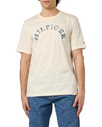 Tommy Hilfiger - Hilfiger Arched Tee Mw0mw34432 S/s T-shirts - Lyst