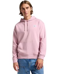 Lee Jeans - Felpa con Cappuccio da Uomo - Lyst