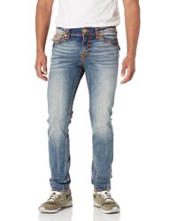 True Religion - Brand Jeans Rocco Super T Skinny Flap Jean - Lyst