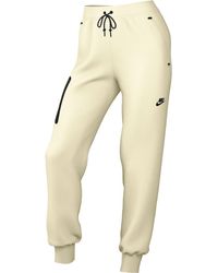 Nike - Sportswear Tech Fleece joggingbroek Met Middelhoge Tailleband Voor - Lyst
