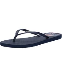 Roxy - Viva Stamp Flip Flop Sandal - Lyst