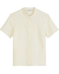 Marc O' Polo - Marc OߴPolo Denim Kurzarmbluse mit Stehkragen Regular Fit - Lyst