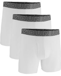 Under Armour - 3-pack Performance Cotton Boxer Brief - Lyst