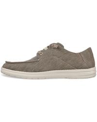 Skechers - Melson-volgo Canvas Slip On Moccasin - Lyst