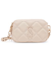 Steve Madden - Bdaisy Gesteppte Umhängetasche mit doppeltem Reißverschluss - Lyst