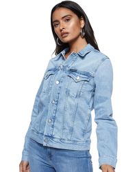 Calvin Klein Foundation Trucker Chaqueta Vaquera - Azul