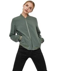 Vero Moda - Damen Tailoring Blousonjacke Zip Up Collar Versatile Lightweight Jacket - Lyst
