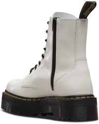 Dr. Martens - Jadon 8-eye Smooth Leather Platform Boots - Lyst