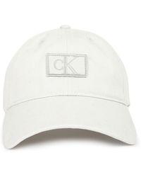 Calvin Klein - Mono-neutrale Kappe Mütze - Lyst