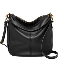Fossil - Jolie Leather Hobo Bag - Lyst