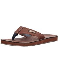 tommy hilfiger leather chappals