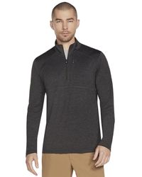 Skechers - On The Road 1/4 Zip T-Shirt - Lyst