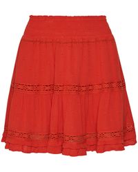 Superdry - Vintage Lace Mini Skirt Jupe - Lyst