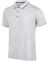 Regatta S Remex Ii Short Sleeve Quick Drying Polo Shirt - Grey