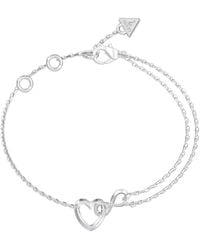 Guess - Bracciale da donna collezione Iconique. Bracciale realizzata in acciaio e di colore argento. Misure: S. La referenza è: - Lyst