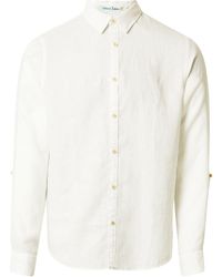Scotch & Soda - Linen Roll-Up Sleeve Shirts ls - Lyst