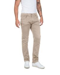 Replay - Jeans Grover Straight-Fit Hyperflex Colour X-Lite mit Stretch - Lyst