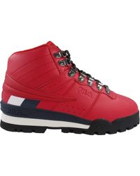 Fila S Fitness Hiker MID Boot,Red/Navy/White,7 - Rouge
