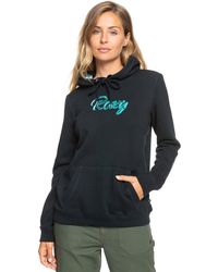 Roxy Right On Time S Pullover Hoody Large Anthracite - Multicolour