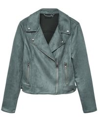 Vero Moda - Vmjose Short Faux Suede Jacket Noos - Lyst