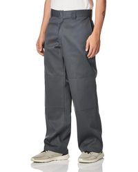 Skinny-straight Double Knee Work Pant 
