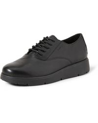 ASHEELY PLUS DONNA Black/Gun | Scarpe Stringate \u0026 Francesine Geox Donna |  FIOG