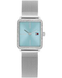 Tommy Hilfiger - Montre À Mouvement Quartz Deux Aiguilles pour avec Bracelet Milanais en Acier Inoxydable Argenté - 1782789 - Lyst