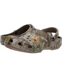 Crocs™ - Scarpe da Uomo e da Donna Classic Realtree Clog | Camo Shoes in Legno - Lyst