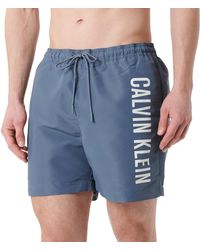Calvin Klein - Calvin Klein Badehose Medium Drawstring mit Tunnelzug - Lyst