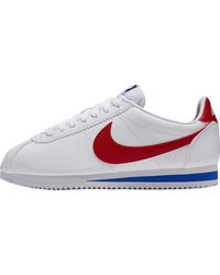 Femmes Nike Cortez Cuir de base noir / blanc - 63 - Nike Cortez