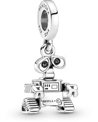 PANDORA - Disney Pixar Wall-e Sterling Silver Dangle With Glitter - Lyst