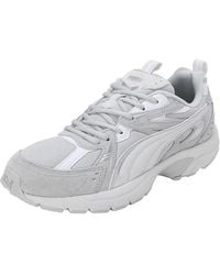 PUMA - Sneakers Milenio Tech Suede Cool Light Gray-Feather Gray- White 46 EU - Lyst