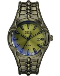DIESEL - Vert Three-Hand Date Stainless Steel Watch - Lyst