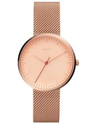 Fossil - Armbanduhr Analog Quarz Edelstahl ES4425 - Lyst