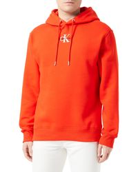 Calvin Klein - Hoodie Monologo - Lyst