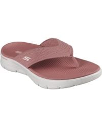 Skechers - O-t-g Go Walk Flex Sandaal Voor - Lyst