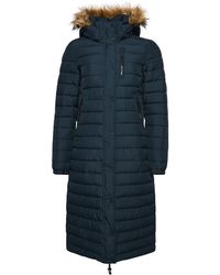 Superdry - Super Long Line Fuji Jacket - Lyst