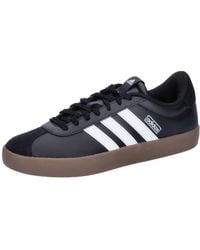 adidas - Herren VL Court 3.0 Shoes,core black/ftwr white/GUM5 - Lyst