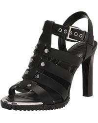 DKNY - Bria Slingback Heel With Belt Ankle Strap Heeled Sandal - Lyst