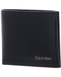 Calvin Klein - Duo Stitch Bifold 6CC W/Bill CK Black - Lyst