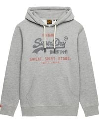 Superdry - Casual Vintage Logo Heritage Hoodie - Lyst