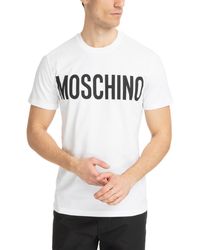 Moschino - T-Shirt White 46 EU - Lyst