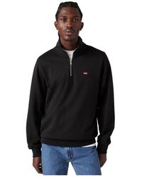 Levi's - Original Hm 1/4 Zip Sweatshirt - Lyst