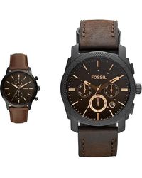 Fossil - Quarz-Chronograph Uhr mit Armband 44MM Townsman FS5437 & uhrenmaschine - Lyst