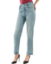 Levi's - Ribcage Straight Ankle Jeans - Lyst