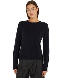 Tommy Hilfiger - Pullover Soft Wool C-Neck Sweater Strickpullover - Lyst