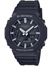 G-Shock - G-SHOCK Orologio Analogico Digitale al Quarzo Uomo con Cinturino in Plastica GA-2100-1AER - Lyst