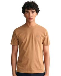 GANT - REG Shield SS T-Shirt - Lyst