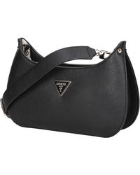 Guess - Meridian Shoulder Bag S Black One Size - Lyst