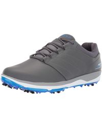 skechers men's pro 4 waterproof golf shoe